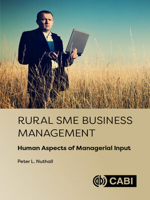 cover image of Rural SME Business Management